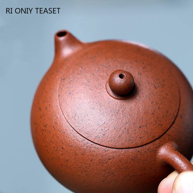 190ml High-end Yixing Purple Clay Teapots Beauty Kettle Ball Hole Filter Famous Handmade Tea Pot Chinese Zisha Tea Set Teaware