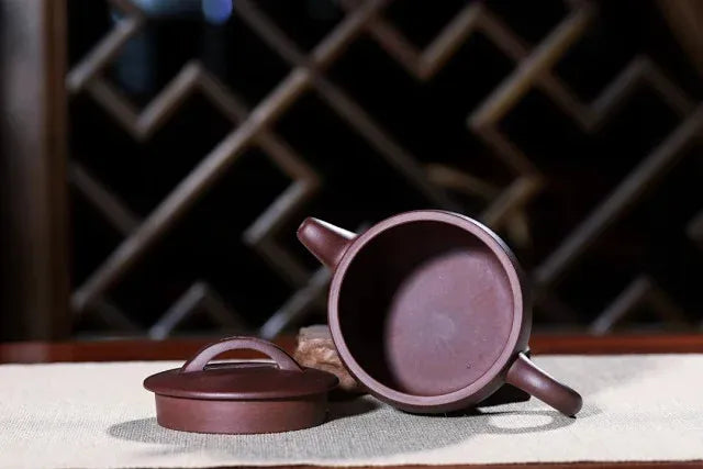 240ML Hanvar Bottom Groove Green Chinese Tea Pot Chinese Tea Pot Tea Maker Beauty Health Puer Tea