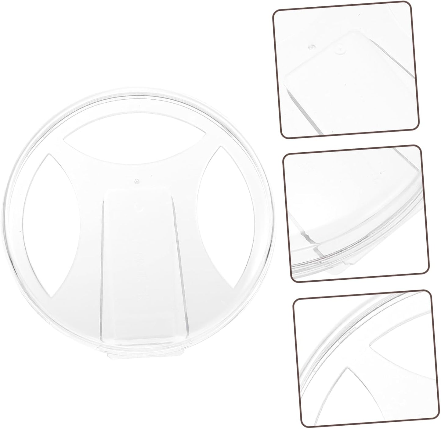 SHOWERORO 1 Set Tea Display Stand Pu Tea Chinese Display Stands Plastic Tea Bag Organizer Easels for Display Pu Cake Brick Clear Display Stand Plastic Tea Cake Case Tea Supply Pu'er Tea Tray