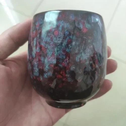 Ceramic 150ML China Tea Cup Kiln Change Ceramic Home Teacup Teaware Creative ceramic cups