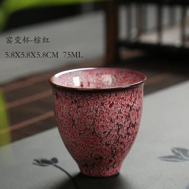 Ceramic Teacup Cups Tea Set with Modern Tea Set Siteel Tazas De Ceramica Creativas China Tea Cup I074