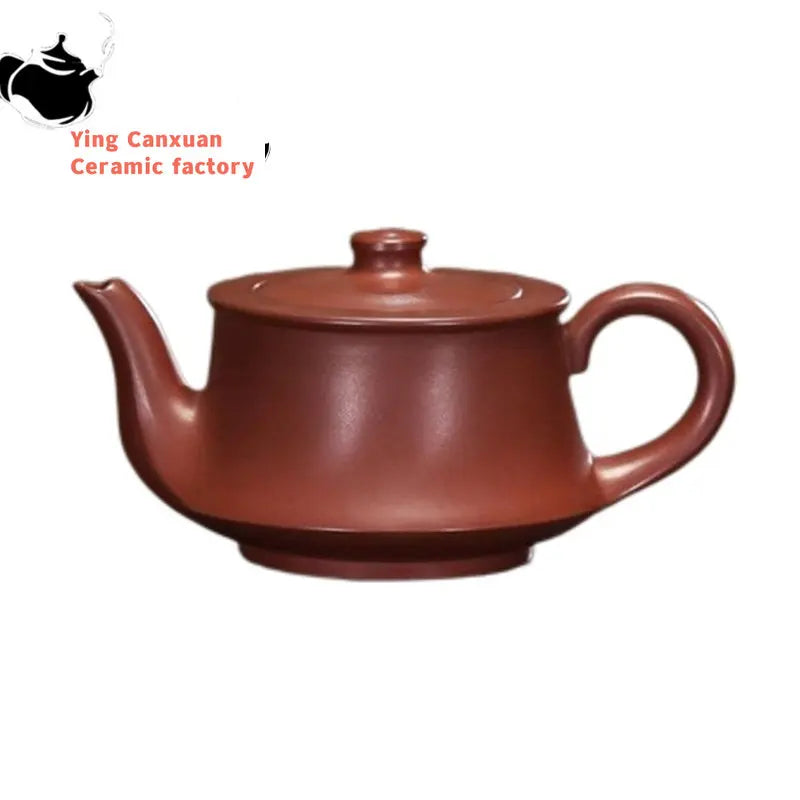 Chinese teapot Yixing purple clay teapot raw ore red mud qu pot kung fu tea set teapot capacity 220ml Yixing teapot