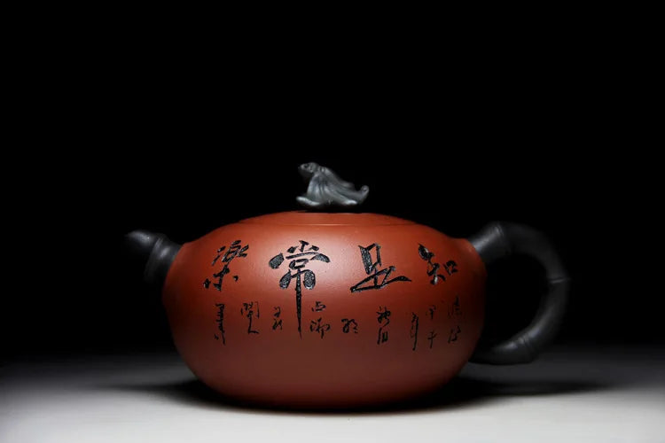 Chinese Yixing Teaware Teapots Authentic Yixing Teapot Famous Handmade Teapot Mine Purple Mud Tea Set 370ml