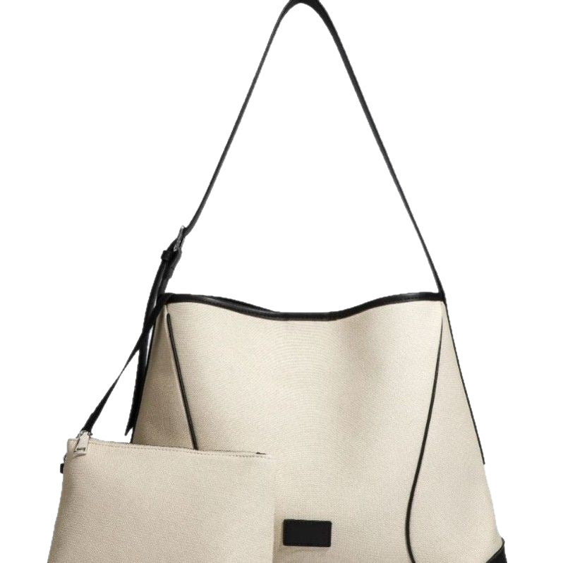 Canvas-Like Large Capacity Crossbody Bag for Women, New Fall Winter Trendy Versatile Commute Top Handle Purse, Casual Everyday Handbag for Ladies