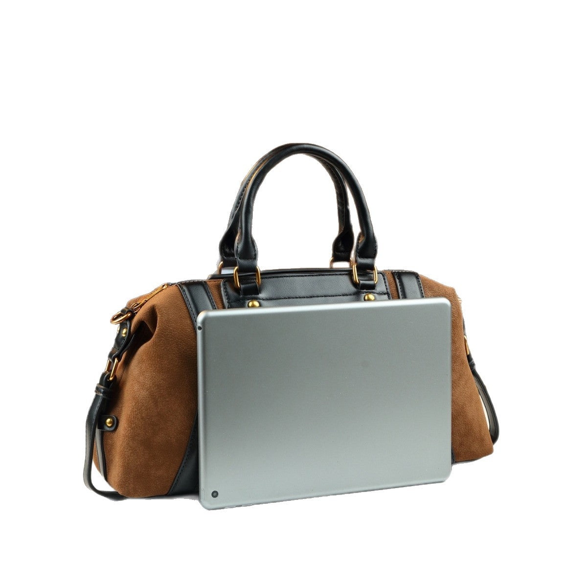 Color-Block Pillow Tote Bag for Women Large Capacity Travel Shoulder Crossbody Handbag, Korean Light Luxury Purse with Premium Color-Block Design