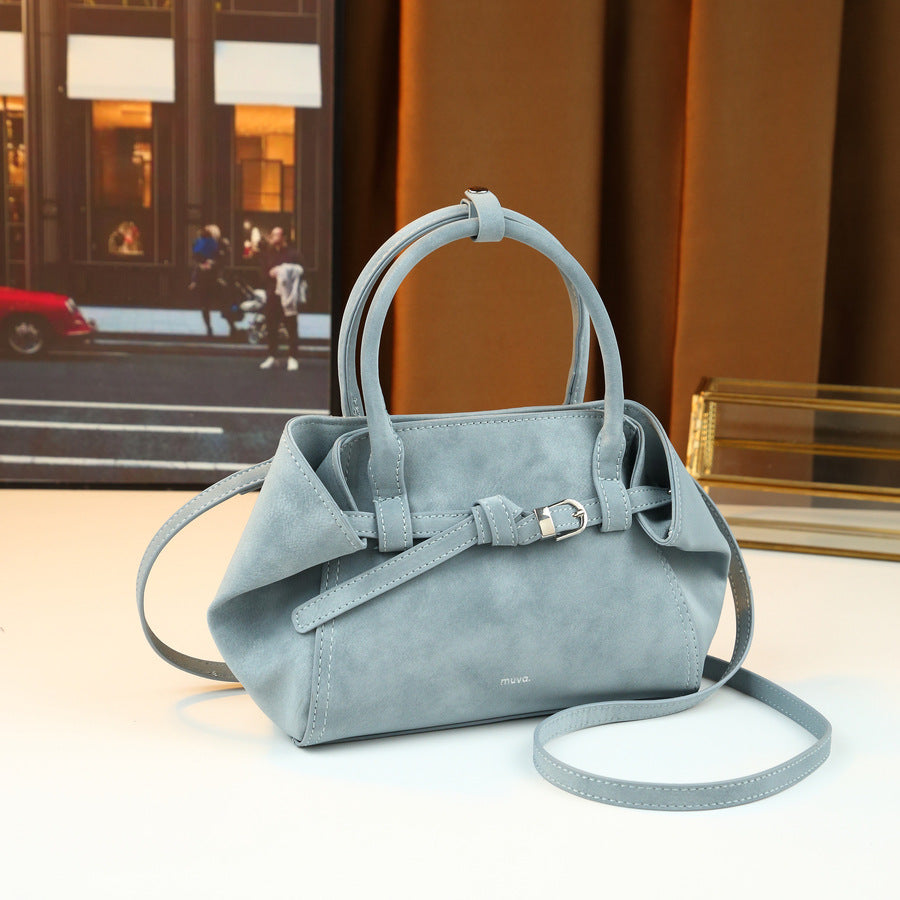 Vintage Small Tote Bag for Women Spring Summer Shoulder Crossbody Handbag, Creative Premium Design with Versatile Korean Style