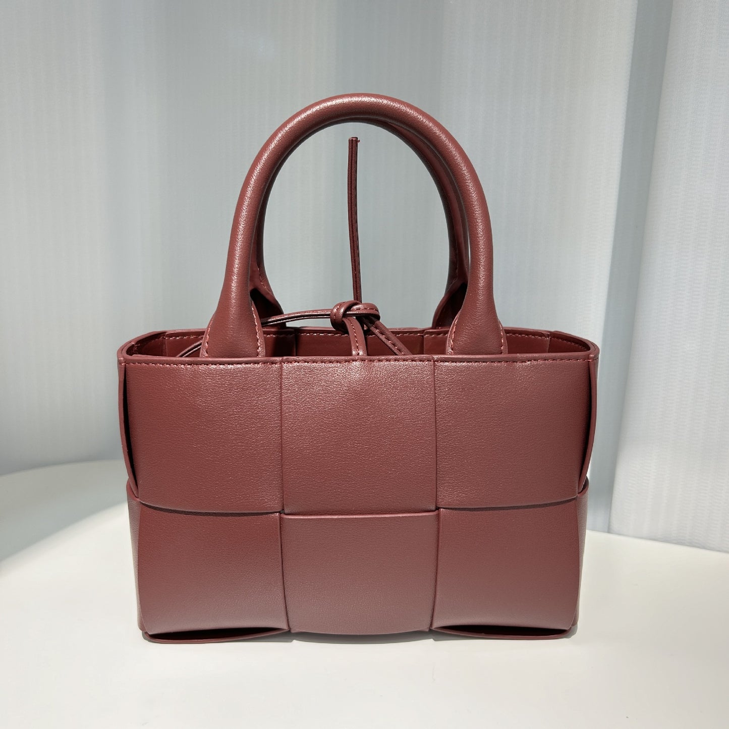 New Genuine Leather Woven Shoulder Bag for Women, Fashion Cowhide Crossbody Purse with Top Handle, Versatile Underarm Bag for Daily Use