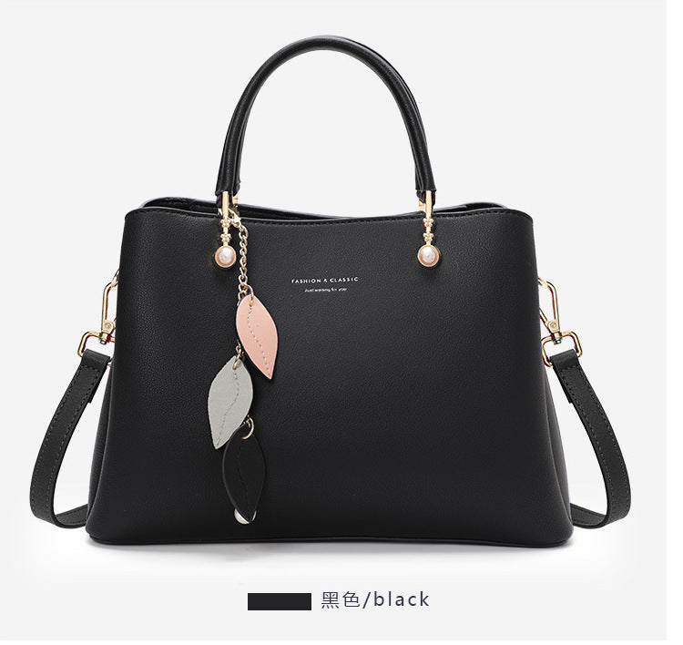 Premium Large-Capacity Genuine Leather Tote for Moms | New Top-Handle Cross-Body Shoulder Handbag for Women | Spacious Everyday Purse with Versatile 3-in-1 Carry Options | Stylish Practical Carryall for Work, Errands & Travel