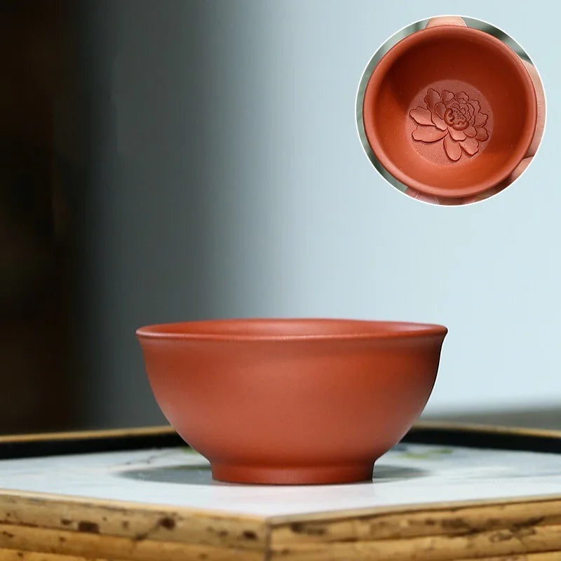 45ml Purple Clay Cup Chinese Tea Cup YiXing Teacup Hong Ni cup for tea