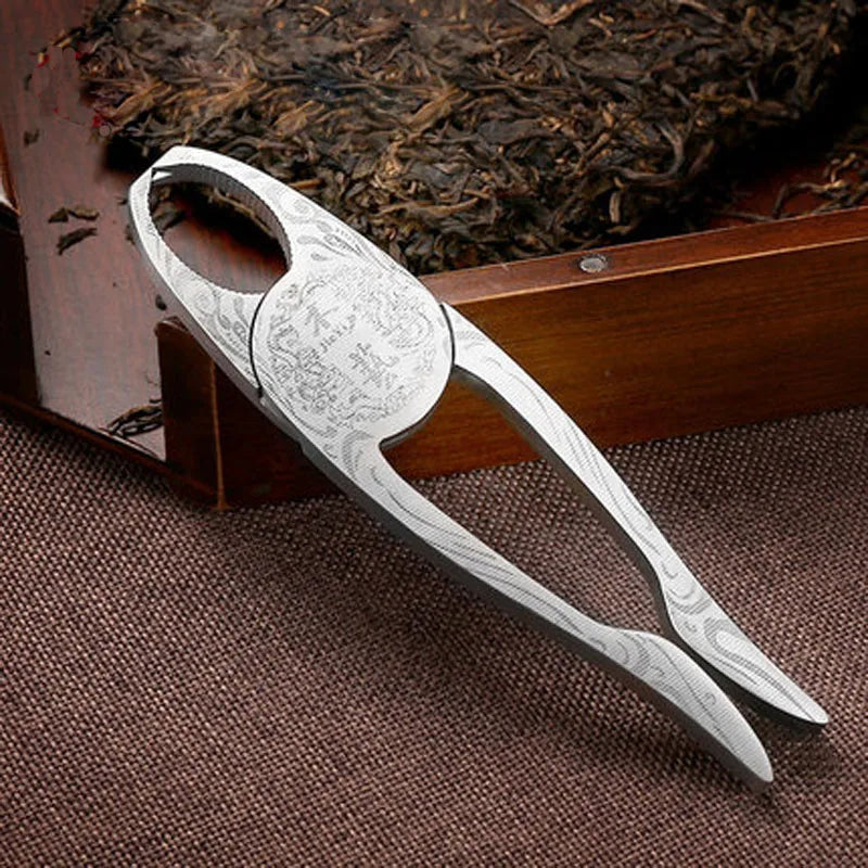 Stainless Steel Tea Pliers, Dark Puer Tea Knife Set Accessories, Pry Tea Tool, Teaware Needles Cones