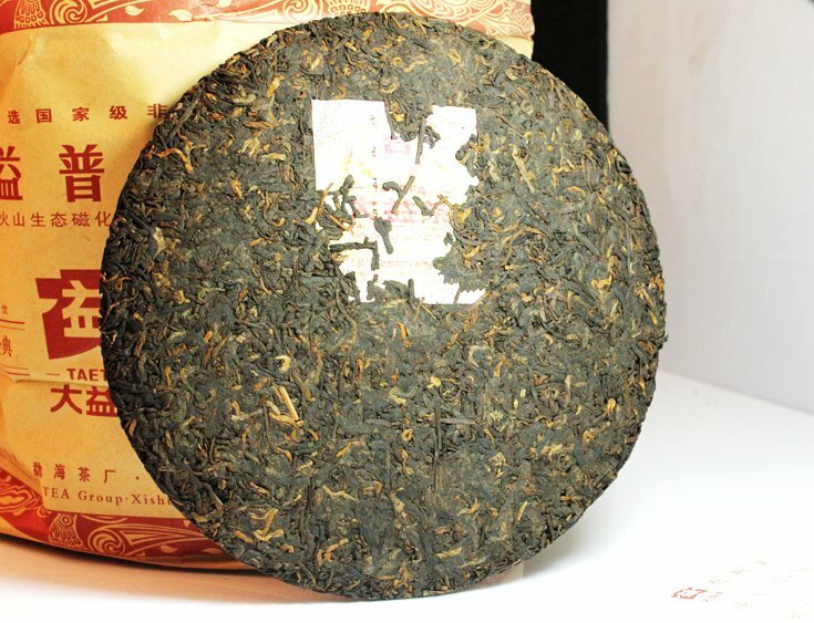 2011 Year TAETEA Puer 7592 Shu Puerh Tea Batch 101 Dayi Ripe Pu'er Tea 357g