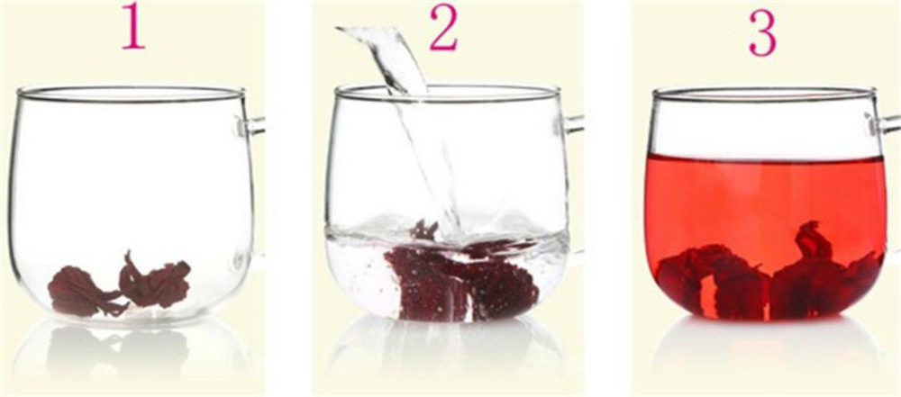 Top-Grade Hibiscus Tea Natural Flower Scented Tea Healthy Drink Roselle Tea