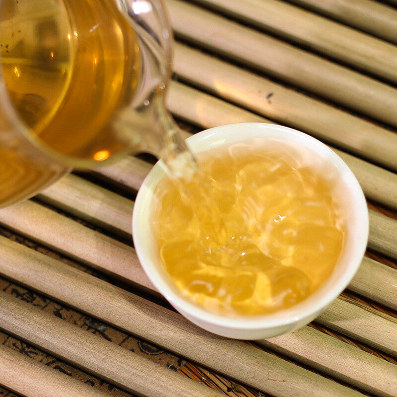 357g Laobanzhang Pu-erh Raw Tea 2018 Year Menghai Pu-erh Tea Cake Old Pu'er Tea