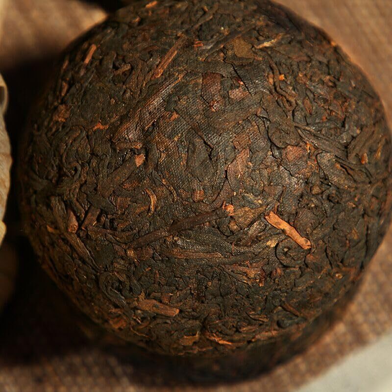 Pu-erh Tea in Bamboo Leaf Ripe Puerh Tea Puer Tea Yunnan Tuo Cha 500g