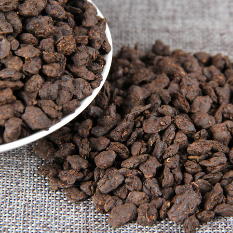 Crushed Silver Old Tea Head Craft Tea 500g Yunnan Pu'er Tea Pu'er Ripe Tea-