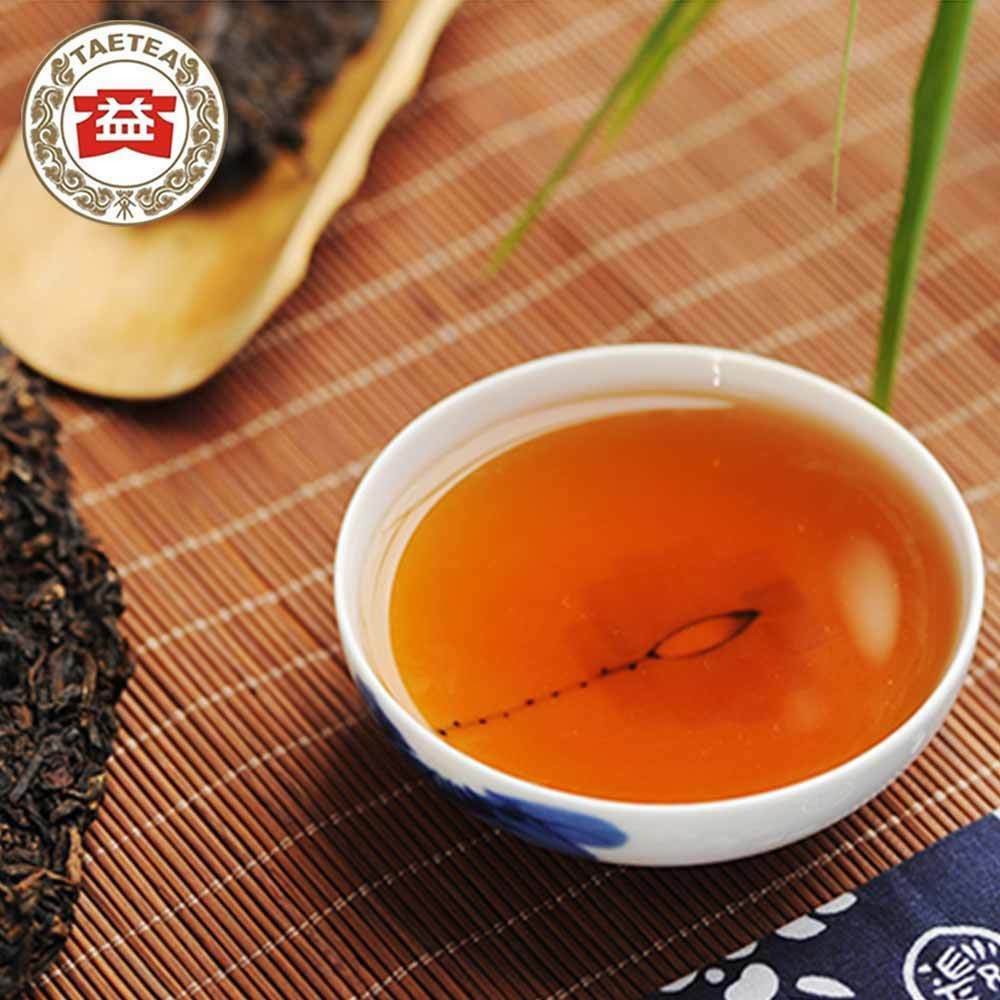 357g Ripe Puer Tea 2012 yr TAETEA 7572 (Batch 201) Dayi Shu Pu-erh Tea Cake