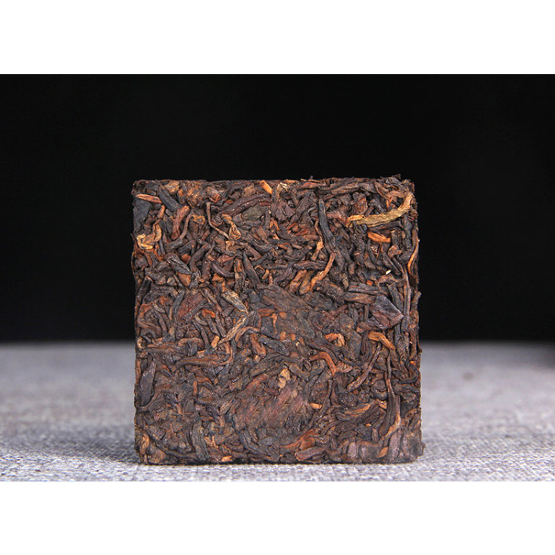 Class Seal Golden Bud Ancient Tree Tea 36g * 10 Pu'er Tea Brick Old CookedTea-