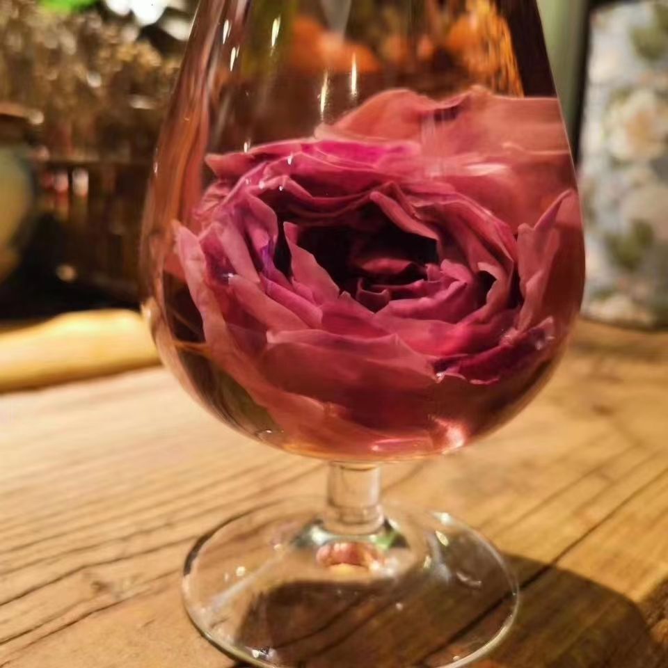 250g Yunnan Dark Red Rose Flwoer Tea Organic Rose Herbal Tea Natural Rose Tea