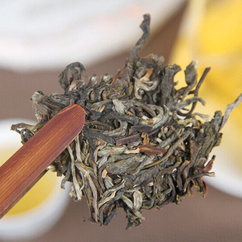 357g Ancient Tree Tea Bulang Banzhang Tea King Puerh Tea Lanxiang Green Tea