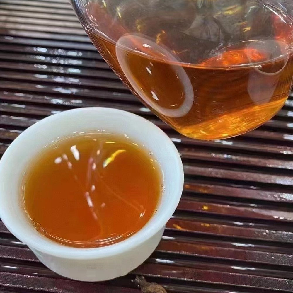 357g Yunnan Old Pu-erh Raw Tea 2004 Jixinghao Raw Pu'er Aged Tea Cake Puerh Tea