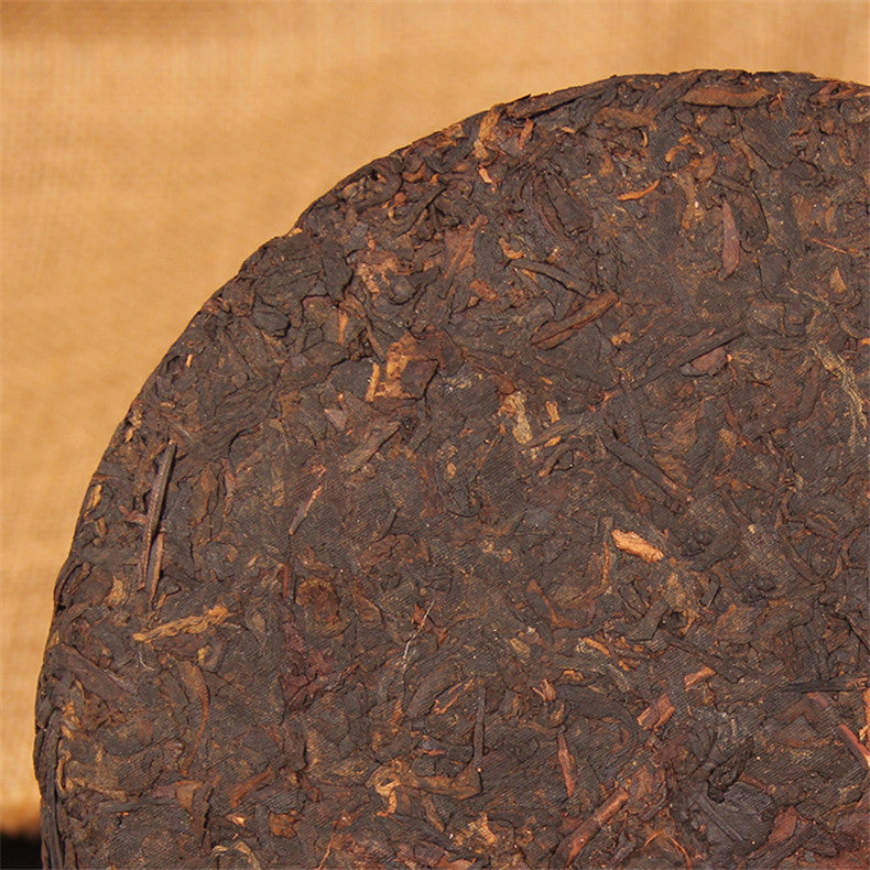 357g Yunnan Black Pu'er Tea Chinese Pu-erh Ripe Tea Healthy Drink Green Puer Tea