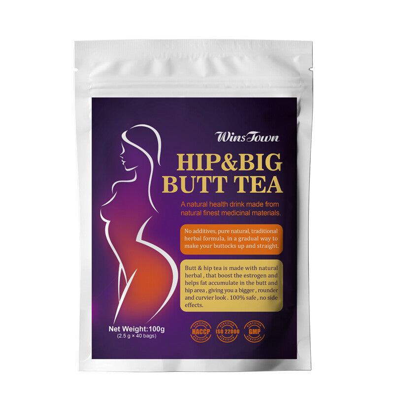 100% Natural HIP&BIG BUTT TEA Herbal Tea Enhancement Buttock Firming Butt Tea