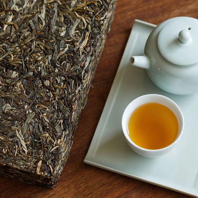 28g Yunnan Super Grade Pu'er Raw Tea Aged Tree Puerh Brick Tea Pu-erh Sheng Tea