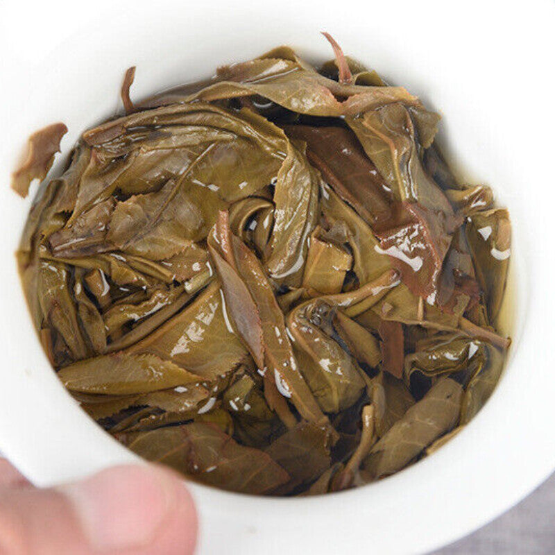 Spring Tea Big Tree Tea Pu'er Tea Yunnan Tea 357g Mangsong Cake Pu'er Tea,-