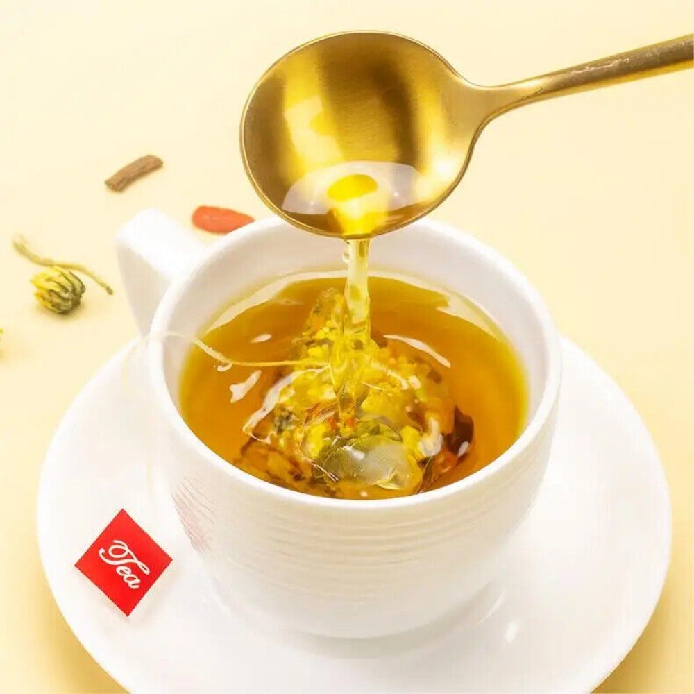 Chrysanthemum Cassia Honeysuckle Tea Bags 100g - Herbal Tea 10 Bags