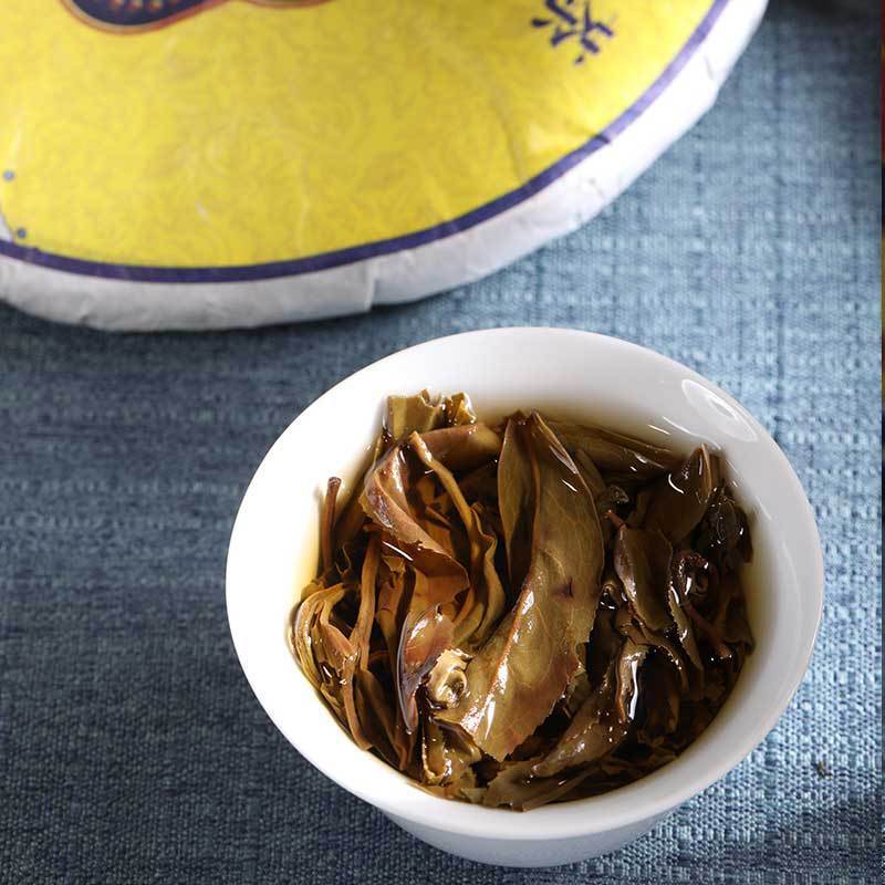 357g Yunnan Seven Sons Cake Tea Lao Banzhang Puerh Tea Raw Tea Pu'er Tea Cake