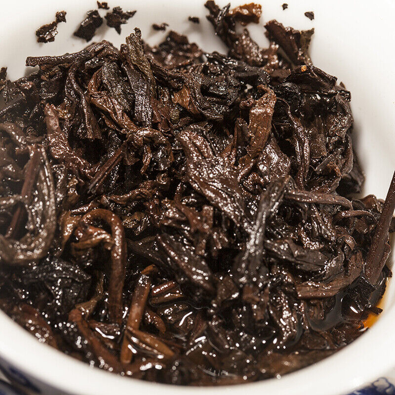 YunNan Chen Xiang Cooked Pu'er Tea Ripe Puerh Mini Beeng Tea Puer Brick Tea-
