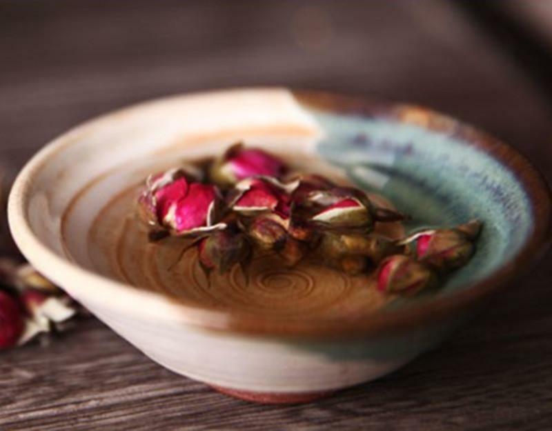 200g Organic Rose Flower Tea Cake Gomphrena Rose Tea New Scented Tea Compressed