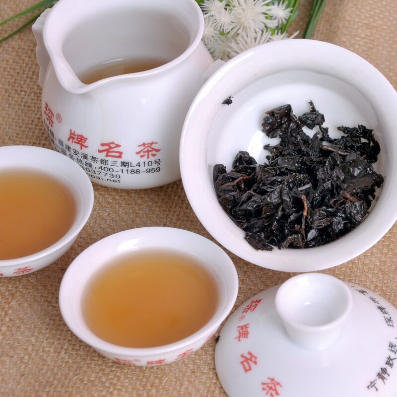 !Black Oolong Tea Loose Leaf High Baked Oolong Tea Weight Loose Tie Guan Yin250g