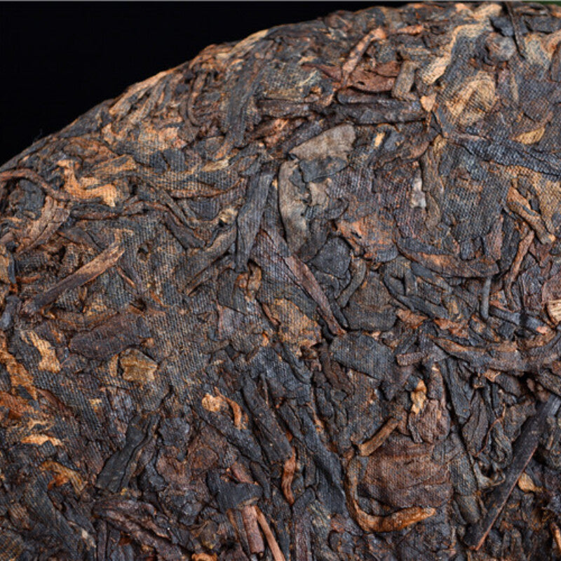 357g Top Chinese Dark Tea Yunnan Organic Big Leaf Puerh Tea Cake Pu'er Ripe Tea