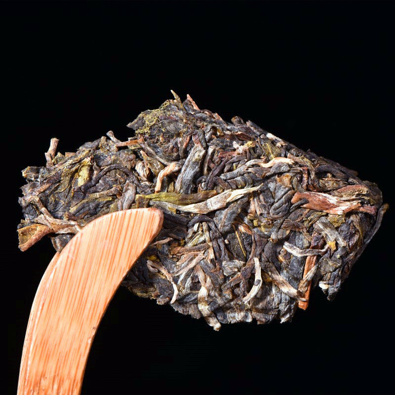 1000g Natural Yunnan Green Tea Pu-Erh Raw Tea Bricks Menghai Big Leaf Pu'er Tea