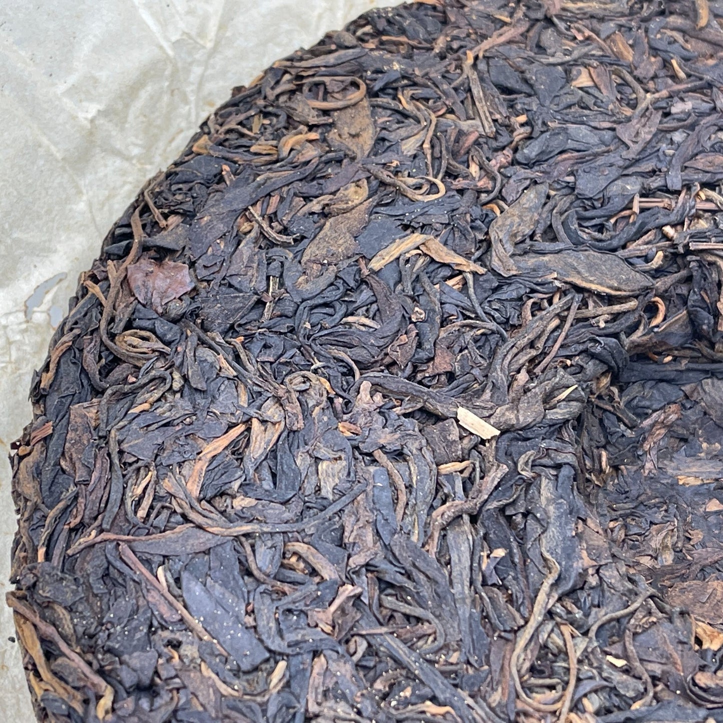 Pu-erh tea,2007,訂製茶Custom Tea,大樹圓茶big tree round tea,357g,Raw