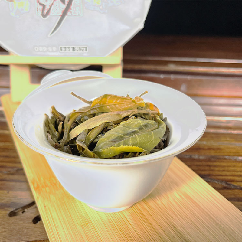 357g Yunnan Pu'er tea Menghai Pasha tea ecological seven cakes raw Pu'er tea