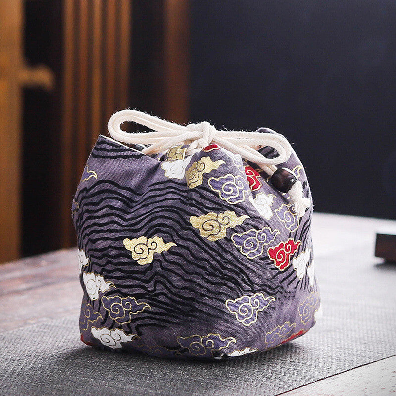Chinese Tea Teaware Storage Bag Portable Travel Teapot Cup Bag Teacup Cloth Bag