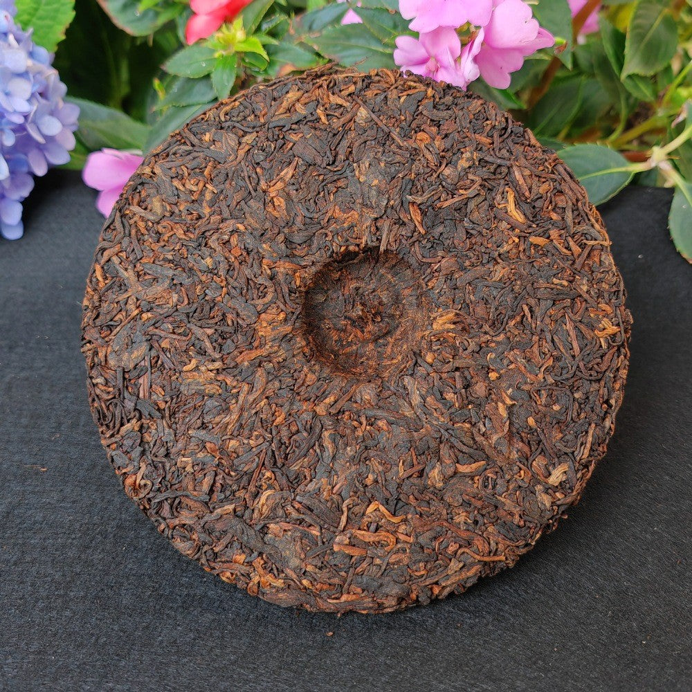 357g Ban Zhang Jin Ya Pu Erh Ripe Tea Palace Tea Cake Yunnan Tea