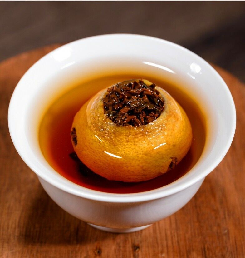 High quality handmade lemon Dian Hong black tea fruit tea Yunnan Dian Hong black tea-