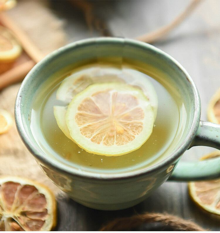 Lemon Tea Fruit Tea Lemon Slices Dried Freshly Soaked Scented Tea Healthy Food