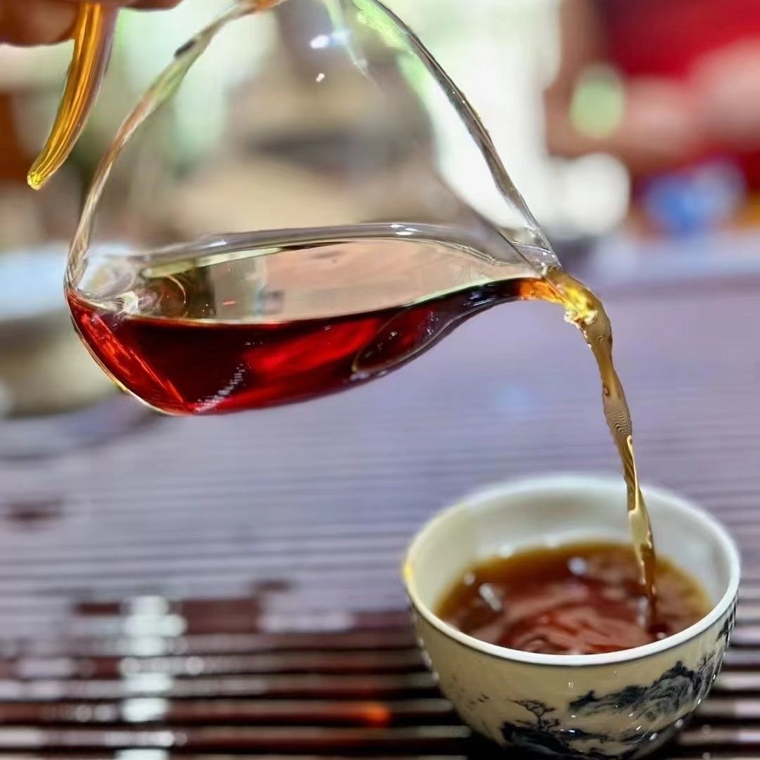 1988 Panda Pu-erh Tea Lao Cha Tou Puer Tea Ripe Menghai Ancient Tea 400g