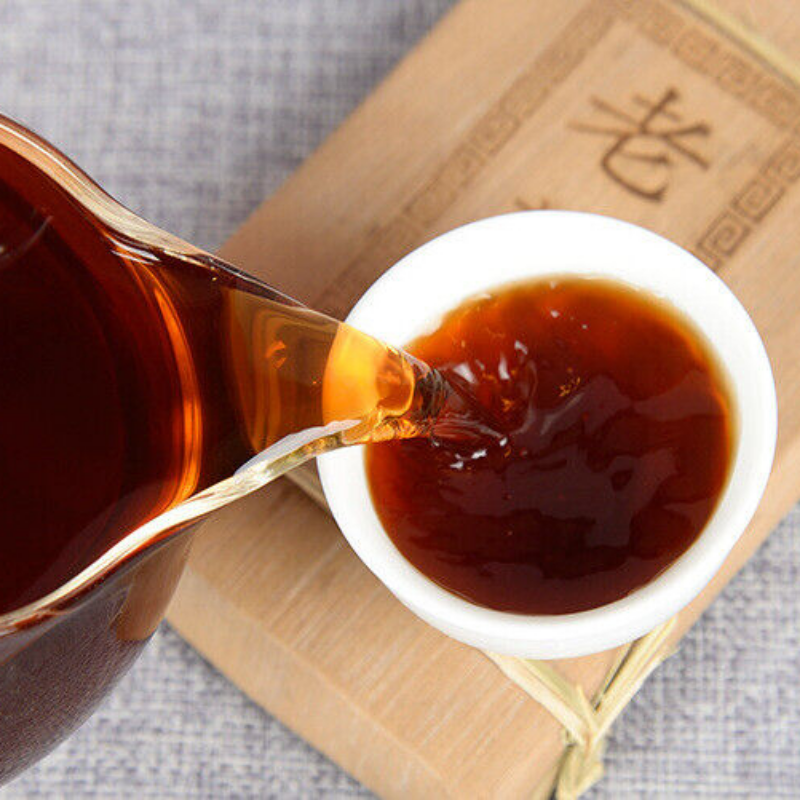 Head Golden Bud Brick Ripe Tea Brick 250g/8.8oz Natural Black Tea Pu-erh Old Tea