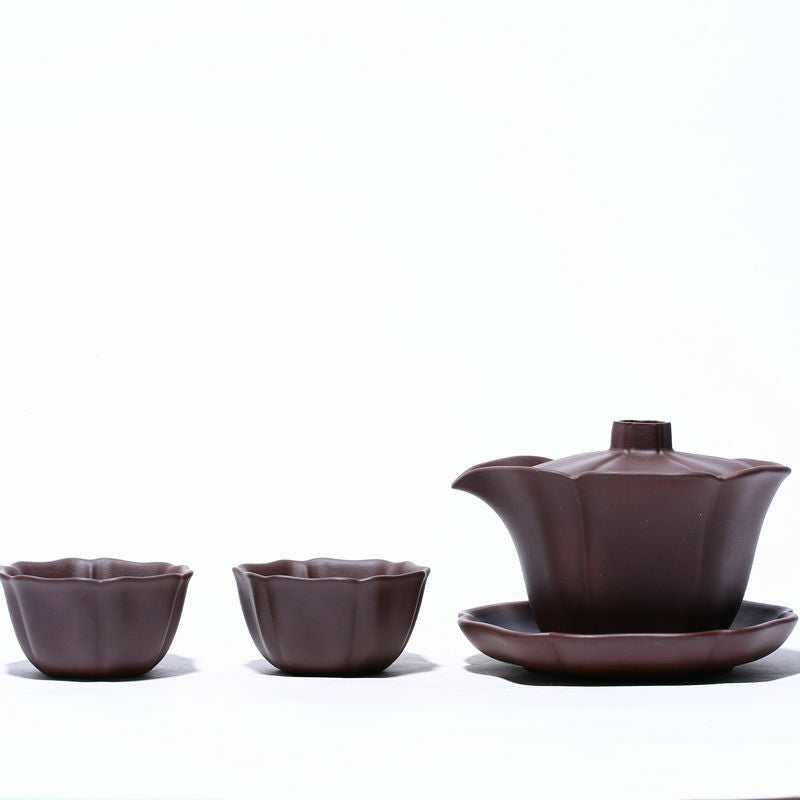 True Yixing Zisha Tea Pot With Lid Infuser Matching Tea Cup Travel Tea Set Pots