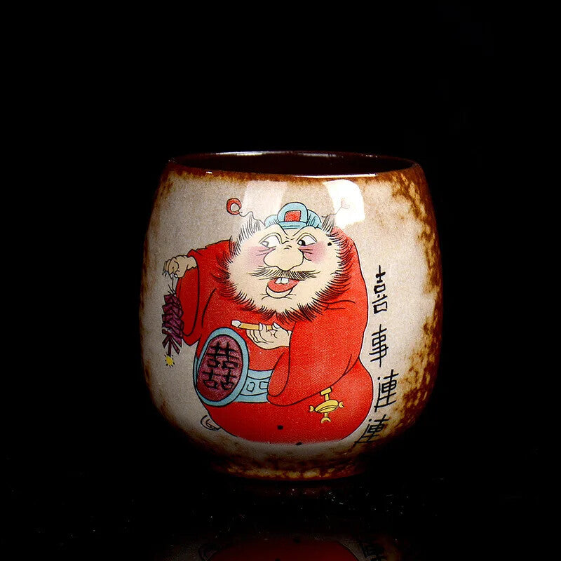 Ceramic Teacups Teaware Kungfu Teaset Home Decor Tea Cups Handmade