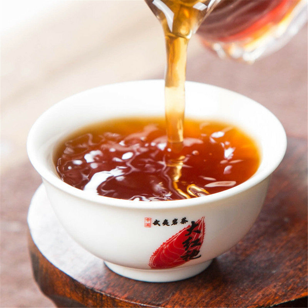 500g Dragon & Phenix Big Red Robe Top Black Tea Cake Da Hong Pao Tea Wu Long Tea
