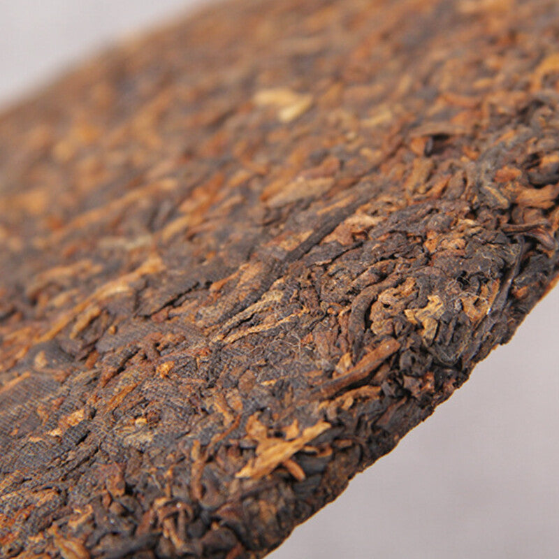 357g Jingmai Ancient Tree Tea Yunnan Big-leaf Tea Jing Mai Chun Xiang Ripe Tea