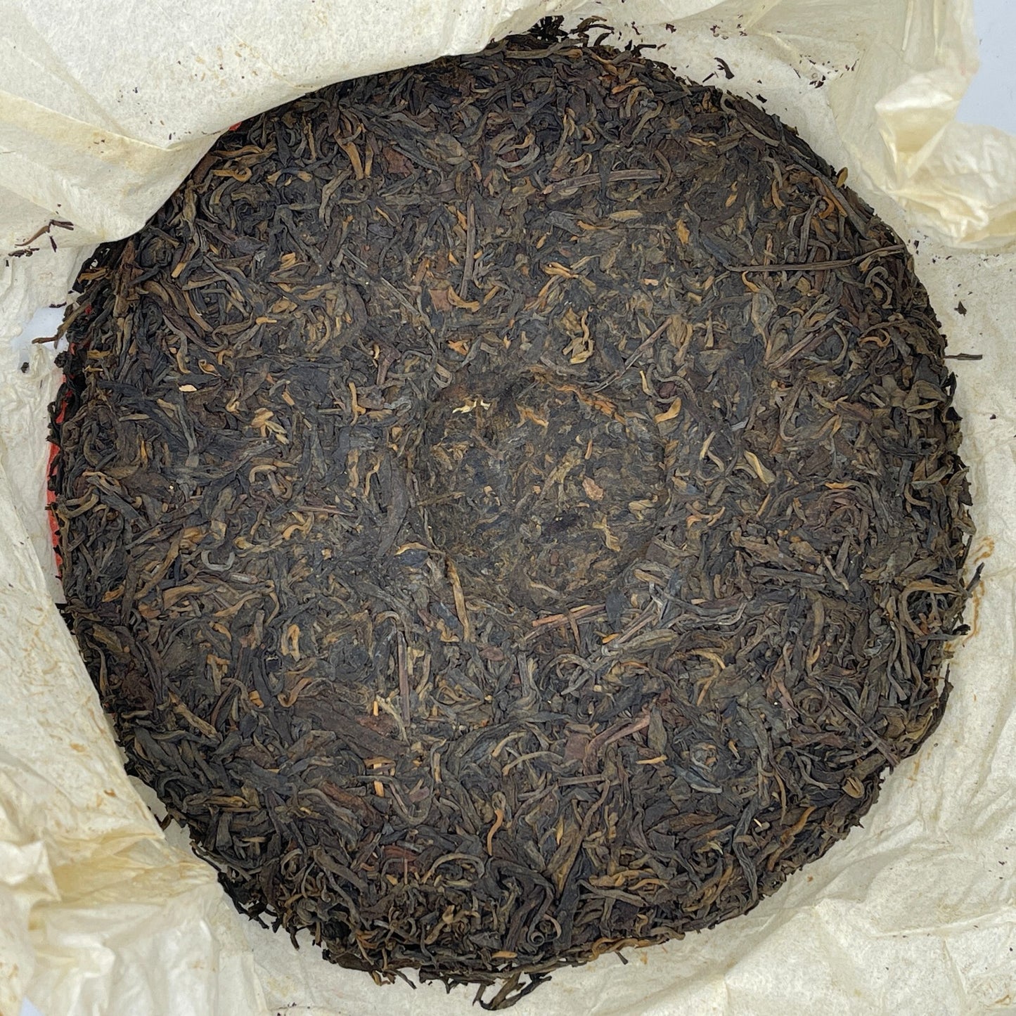 Pu-erh tea,1998,訂製茶 中茶紅印 Customized Tea China Tea Red Seal,357g,Raw