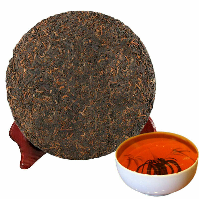 Green Food 100% Authentic TAETEA Nian Ripe Pu-erh Tea Menghai Dayi 357g Puer Tea