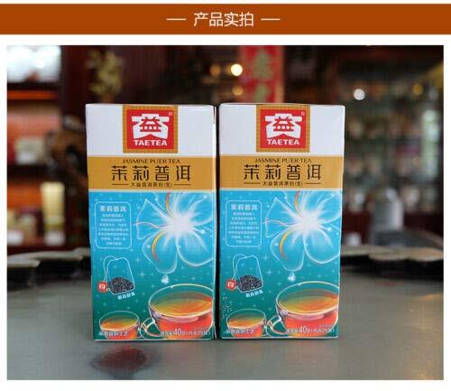 Jasmine Pu'er Tea Yunnan Dayi Organic Tea Office Shen Pu-erh Cha 25pcs Teabags